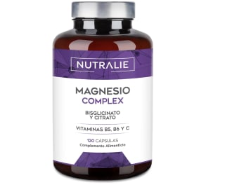 Nutralie Complejo de citrato y bisglicinato de magnesio de 120 cápsulas por 11,24€