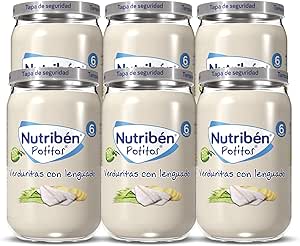 Nutribén 6 Potitos De Verduritas con Lenguado 235 gr por 4.81€