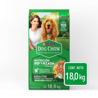 Croqueta Purina Dog Chow Adulto 18kg por $749 | Walmart