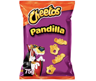 Aperitivo Cheetos Pandilla Snack sabor a Queso con forma de fantasmas por 1,13€