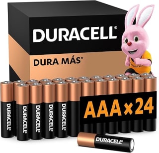 Baterías Duracell AAA 24un por $269 | Oferta Amazon