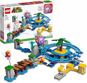 LEGO 71400 Super Mario Set de Expansión: Desafío en Las Olas contra el Gran Erincho