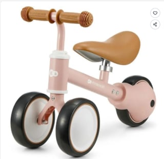 Draisienne Kinderkraft CUTIE Mini Tricycle 3-en-1 rose à 39,90€