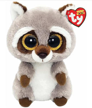 Peluche Beanie Boos Mapache (15 cm) Cumpleaños 5 de marzo por 6.99€