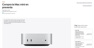 Mac Mini M6 16GB 256GB por $17,799 en Apple