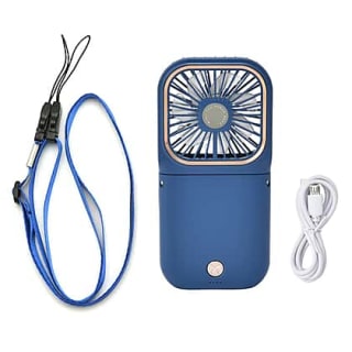 Foldable Rechargeable Mini Fan with Phone Holder for £2.99