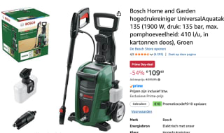 Bosch Universal Aquatak 135 Hogedrukreiniger voor €109,49 bij Amazon