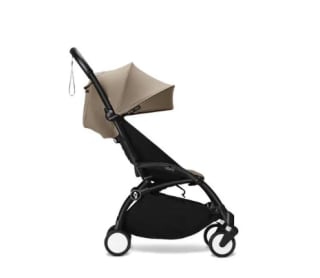 Poussette STOKKE Yoyo 3 et pack 6 + Taupe Cadre Noir à 349€
