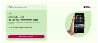 Hasta 4 Meses de Spotify Premium Gratis | Walmart Beneficios