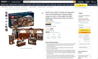 LEGO Harry Potter Castillo de Hogwarts por $349 | Oferta Amazon