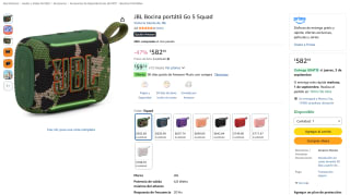 Bocina Portátil JBL Go 5 Squad por $583 en Amazon