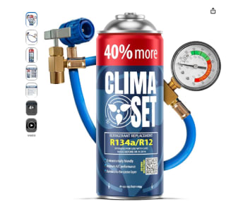 Flacon de Remplacement de Gaz Réfrigérant R134a ClimaSet à 27,23€