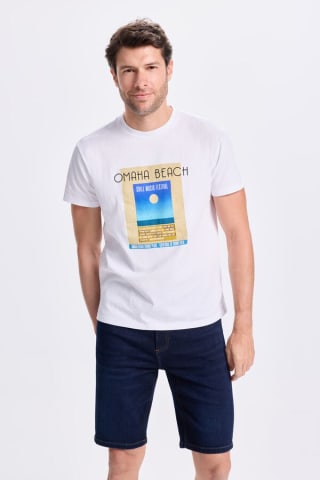 Camiseta Estampada para Hombre Milano por 5.99€