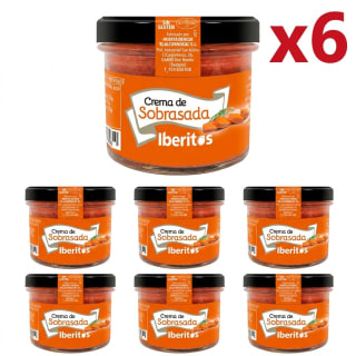 Iberitos Crema de Sobrasada 6 x 100 g por 4.99€