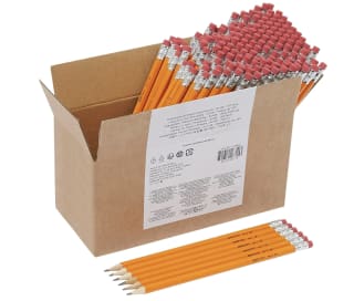 Amazon Basics Lápices 2HB De Grafito Con Recubrimiento De Madera Pack 150 por 12,03€
