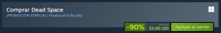Dead Space por $140 | Oferta Steam
