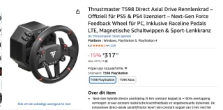 Thrustmaster T598P 10 Nm Direct Axial Drive Sim Racing Set voor € €317,77 bij Amazon