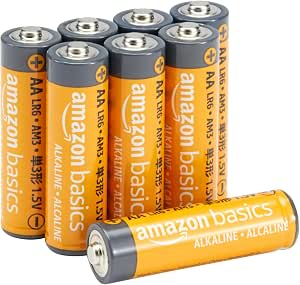 Amazon Basics Paquete 8 pilas alcalinas AA de alto rendimiento por 4.09€