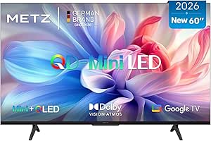 Metz 60” 4K Mini LED Smart TV QLED con MiniLED, HDR10+ por 454.99€