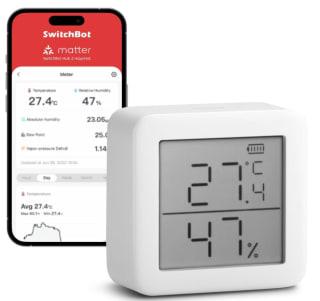 SwitchBot Thermometer hygrometer indoor voor €9,99