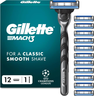 : Gillette UEFA Champions League Special Edition Mach3 Razor for Men for £14.02