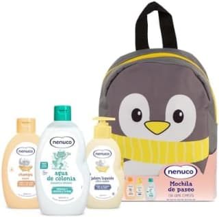 Nenuco Pack Mochila Pingüino Colonia, Jabón, Champú, 3x200ml por 9.36€