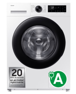 Samsung Lavadora AI 10Kg AI EcoBubble Clase A Blanca WW10FG5U34AEEC por 376.15€
