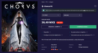 Chorus (PC) por $39 | CDKeys