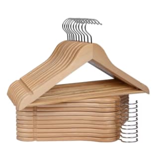 T-Lovendo Perchas de Madera 20 Unidades por 11,51€