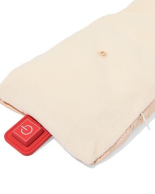 Oplaadbare verwarmde sjaal voor €29,99 bij de Hema