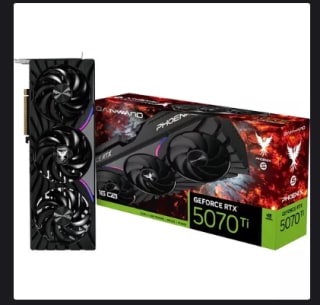 Carte graphique Gainward GeForce RTX 5070 Ti Phoenix-S à 873,99€
