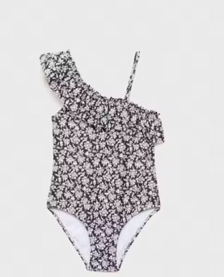 Bañador estampado floral para niña por 6.99€