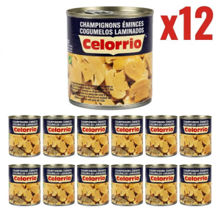 Celorrio Champiñones Laminados 12 x 185 g por 7.99€