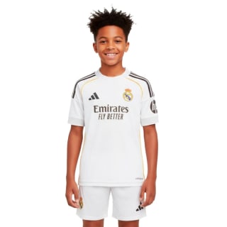Conjunto Adidas Real Madrid Primera Equipación 2025-2026 Niño por 27.99€