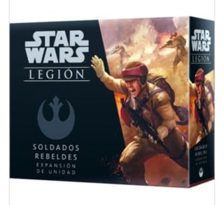 Star Wars Legion: Soldados Rebeldes por 10€.