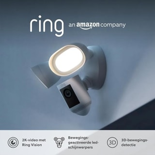 Ring Floodlight Cam Wired Pro - IP-beveiligingscamera voor €109,99 bij Amazon