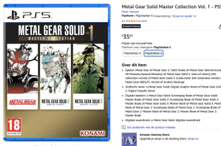 Metal Gear Solid Master Collection Vol.1 - PS5 voor €35,83 bij Amazon