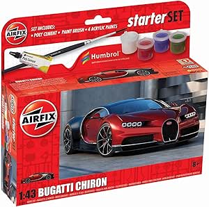 Airfix Starter Set A55005 Bugatti Chiron Model Kit £6