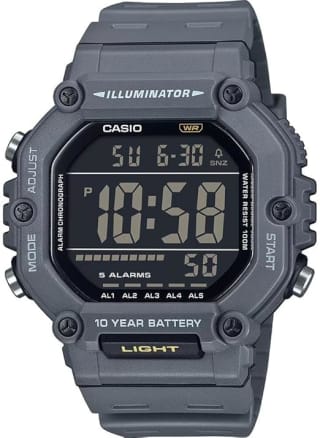 Casio Reloj Digital de Cuarzo hombre AE-1600H-8BVEF, Gris, Deportivo por 29.95€