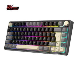 Teclado Gaming Royal Kludge R75 ISO-ES RGB Hot-Swappable Switch Silver por 33.95€