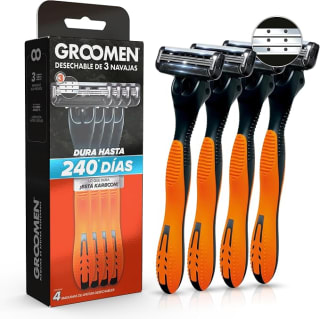 Rastrillo GROOMEN 4 Piezas por $85 | Oferta Amazon
