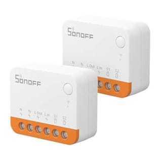 SONOFF Smart Switch, MINIR4 Wi-Fi Smart Switch, 10A 2400W, Zero and Fire Wires, Works