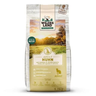 Wildes Land WL505641 Pollo Alimento seco para gatos 1,2 kg por 7.99€