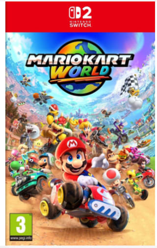 Jeu Mario Kart World SWITCH 2 à 89,99€
