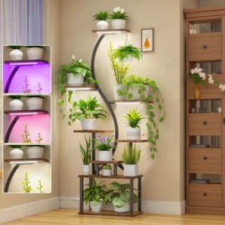 Estante para Plantas 8 Niveles con Luces LED por $1,205 | Mercado Libre