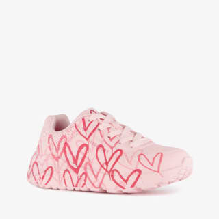 Skechers x JGoldcrown: Uno Lite sneakers roze voor €20,30 bij Scapino