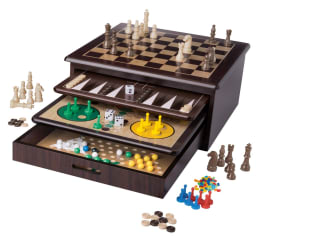 Colección 10 juegos mesa madera por 18.69€32