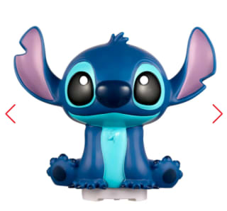 Parlante 3D Con Luz Stitch $19.990 Disponible en Tienda Copec, Chile