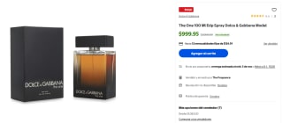 Perfume Dolce & Gabbana The One 100ml por $999 | Oferta Walmart