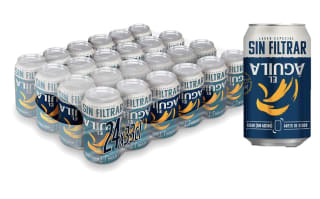 El Aguila Sin Filtrar Cerveza Lager Especial Pack De 24 Latas por 14,81€